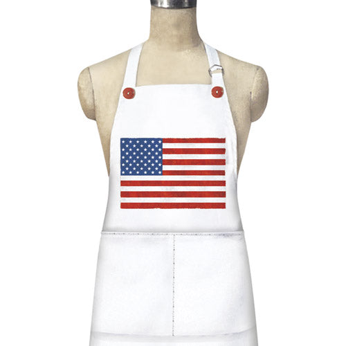 American Flag Apron