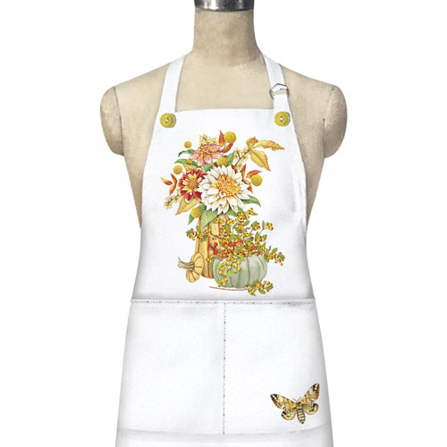 Fall Gourd Arrangement Apron