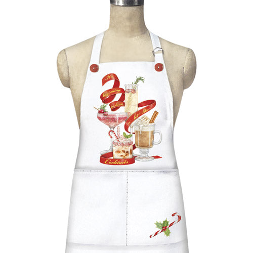 Ribbon Cocktails Apron