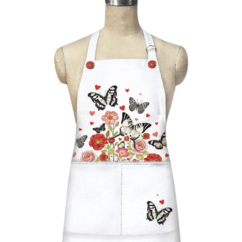 Butterfly Valentine Apron