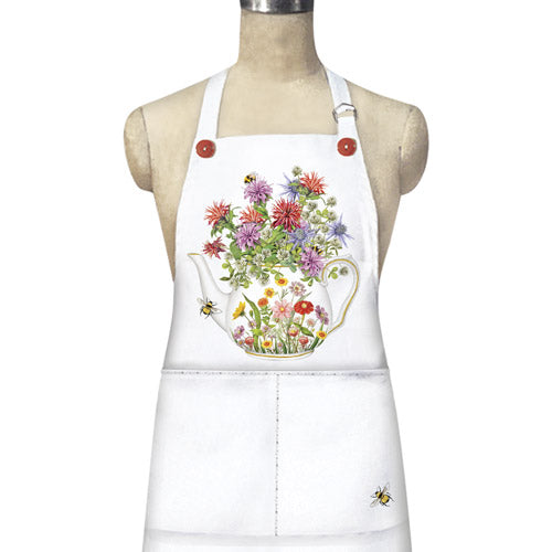Flower Teapot Apron