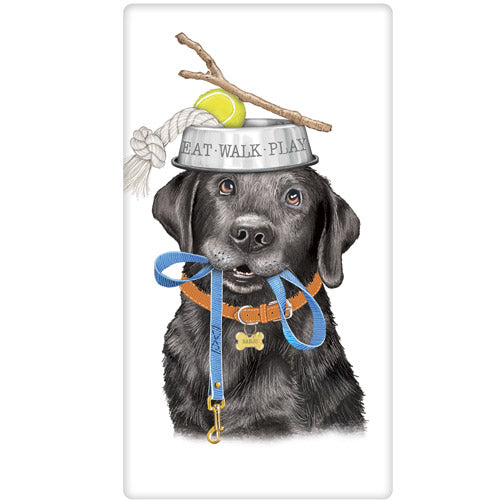 Eat Walk Play Lab Bagged Towel