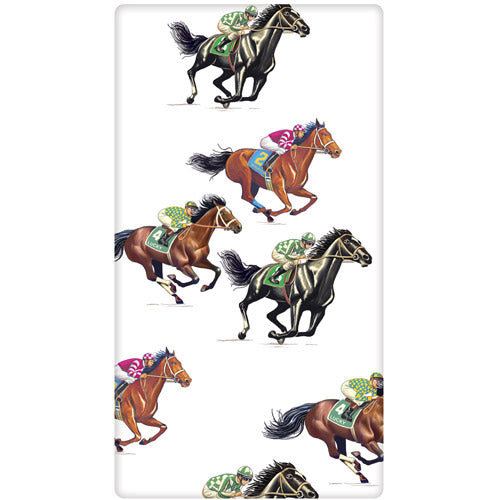 Racehorse Scatter Bagged Towel