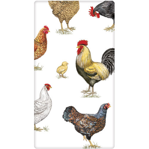 Chicken Scatter Bagged Towel