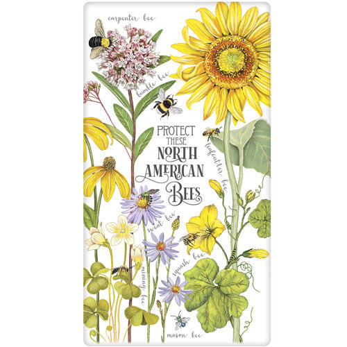 American Bees Bagged Towel
