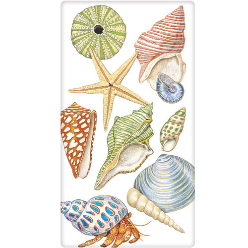 Seashel Scatter Bagged Towel