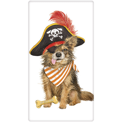 Chihuahua Pirate Bagged Towel