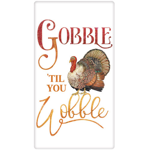 Gobble Wobble Bagged Towel