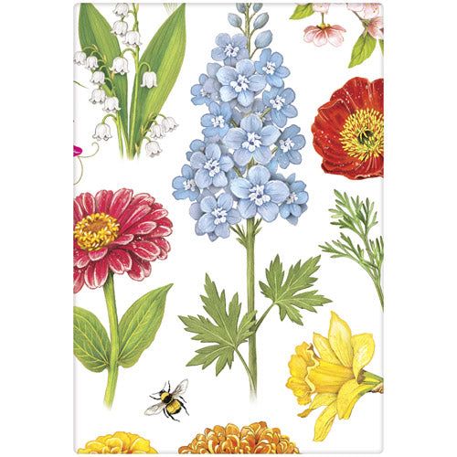 Spring Flower Scatter Bagged Towel