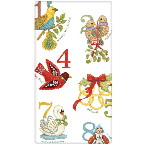 Twelve Days Bagged Towel