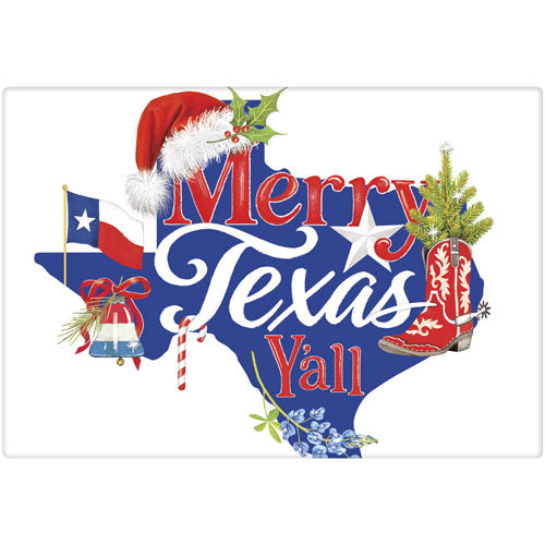 Merry Texas Bagged Towel