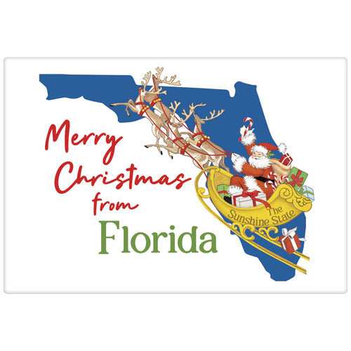 Christmas From Florida Bagged Towel