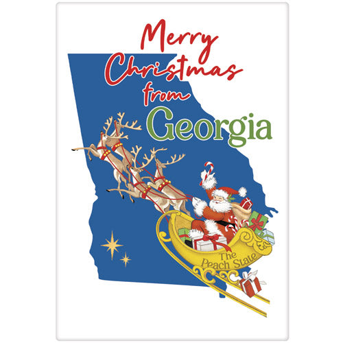 Christmas From Georgia Bagged Towel