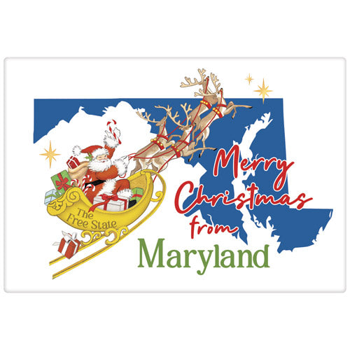 Christmas From Maryland Towel