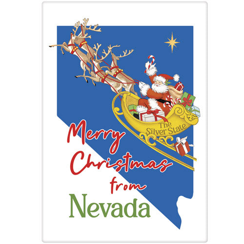Christmas From Nevada Bagged Towel