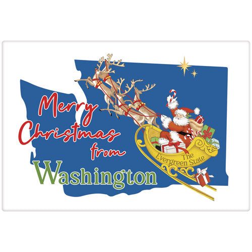 Christmas From Washington Bagged Towel