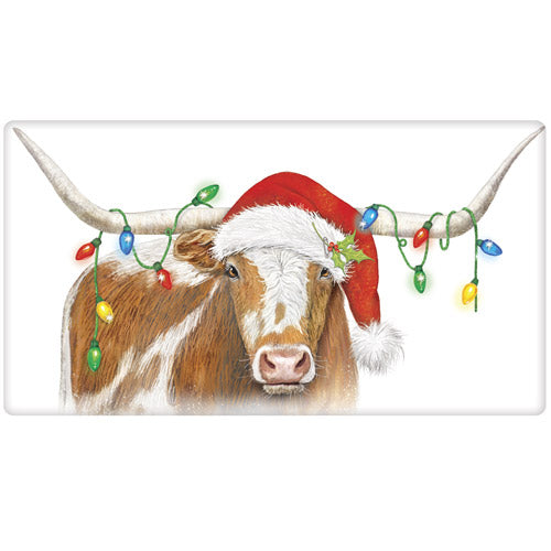 Longhorn Lights Bagged Towel