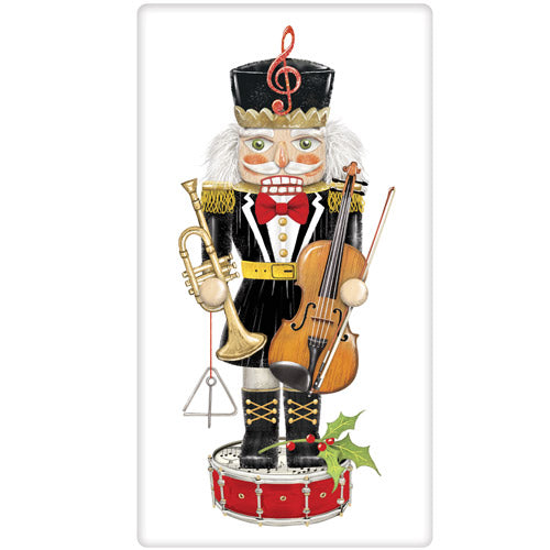 Music Nutcracker Bagged Towel