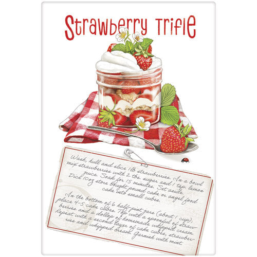 Strawberry Trifle Bagged Towel