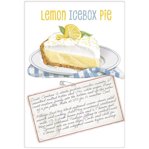 Lemon Icebox Bagged Towel