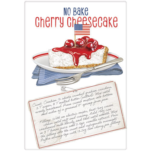 Cherry Cheesecake Bagged Towel