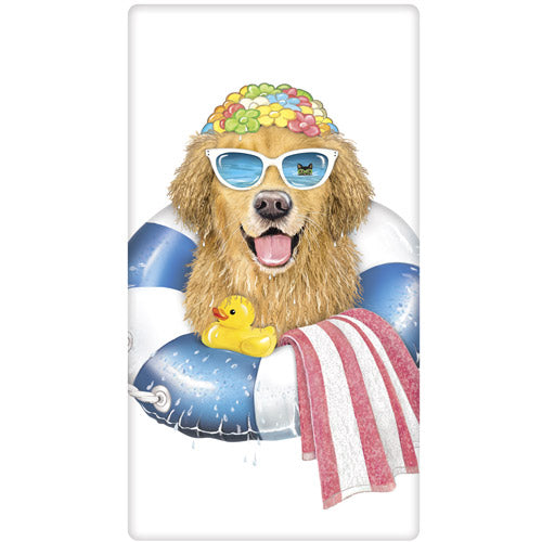 Swimming Retriever Bagged Towel