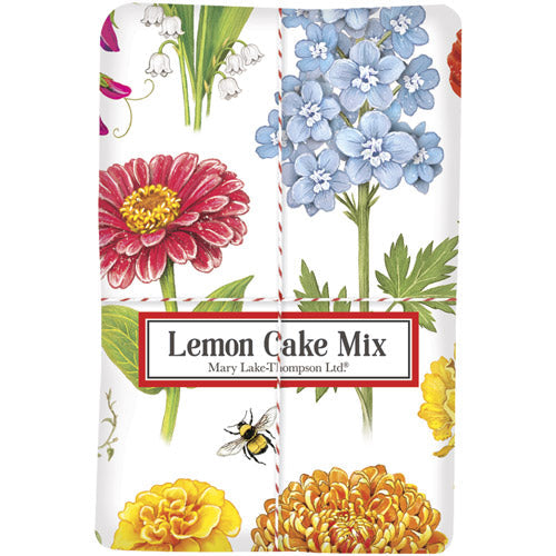 Spring Flower Scatter Lemon Cake Mix