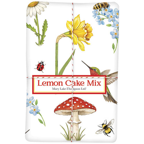 Bird Bee Scatter Lemon Cake Mix