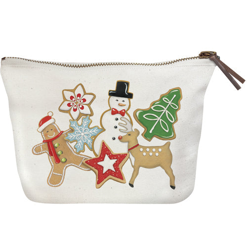 Mary Lake-Thompson Santas Cookies Canvas Pouch