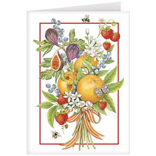 Fruit Bouquet Greeting Card