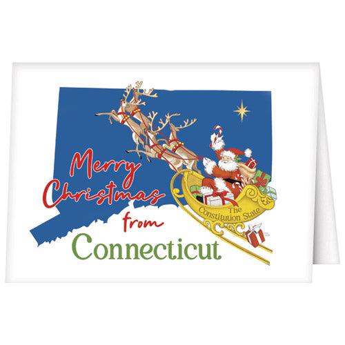Christmas From Connecticut Greeting Card