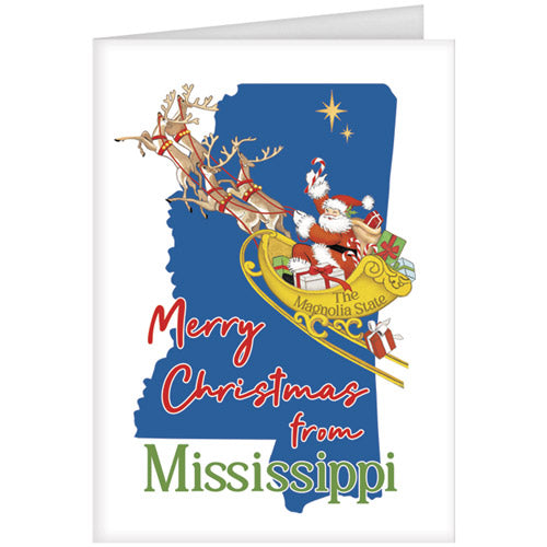 Christmas From Mississippi Greeting Card