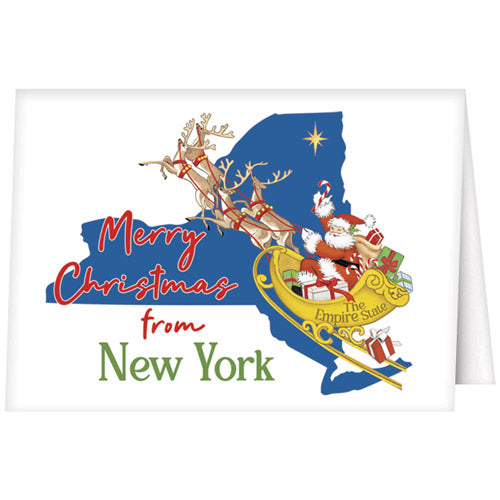 Christmas From New York Greeting Card