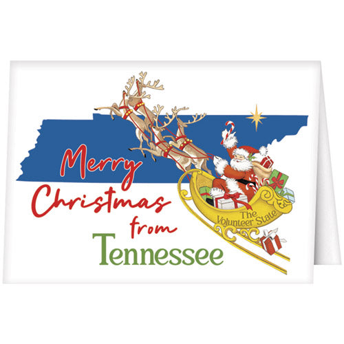 Christmas From Tennessee Greeting Card