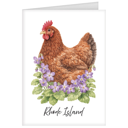 Rhode Island State Bird Greeting Card