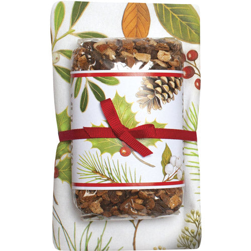 Evergreen Scatter Mulling & Towel Set