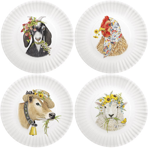 Mary Lake Thompson Farmhouse Animals Plates