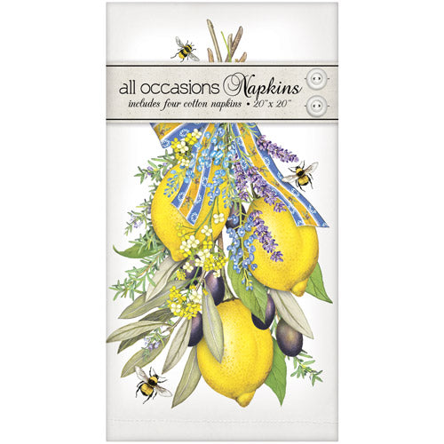 Lemon Olives Casual Napkins