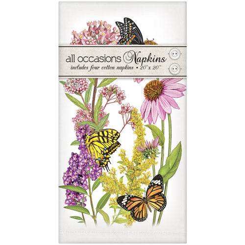 Butterfly Garden Casual Napkins