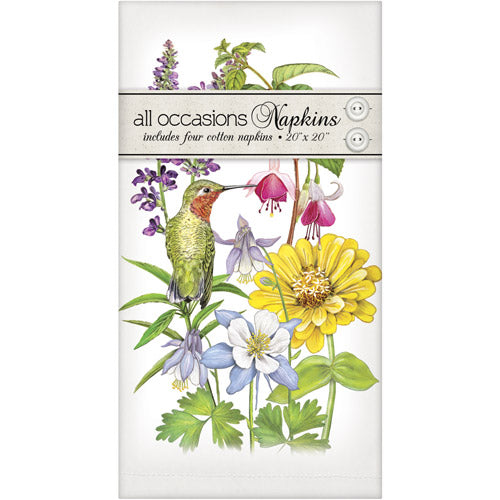 Hummingbird Garden Casual Napkins