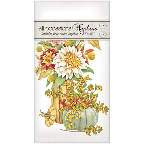 Fall Gourd Arrangement Casual Napkins