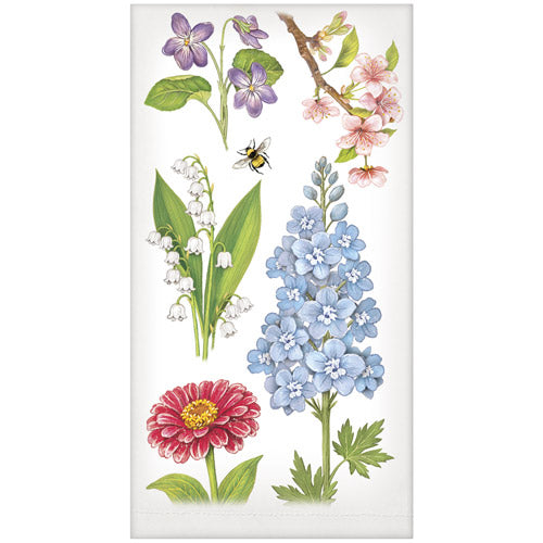 Spring Flower Scatter Casual Napkins