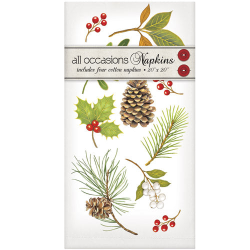 Evergreen Scatter Casual Napkins