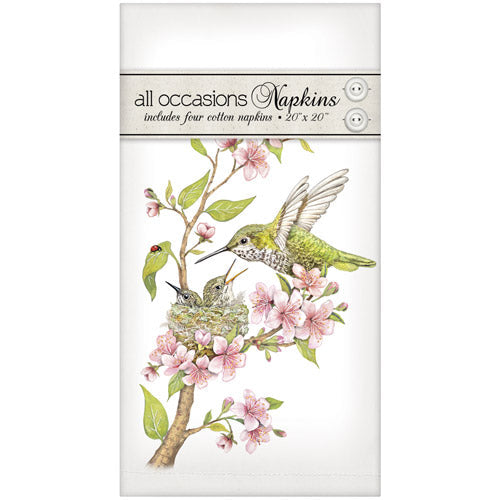 Mary Lake Thompson Hummingbird Nest Napkins