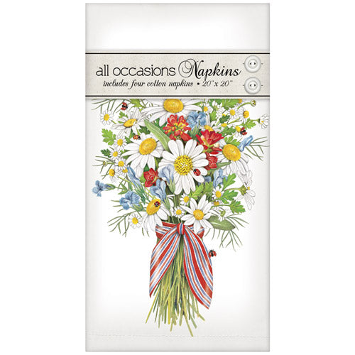 Daisy Bouquet Casual Napkins