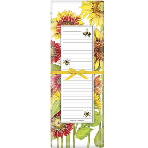 Sunflower Field Notepad Set