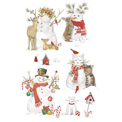 Snowman Notepad Set