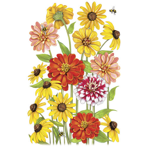 Zinnia Garden Notepad Set