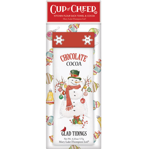 Ornament Snowman Cocoa Gift Set