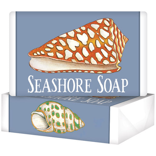 Orange Seashell Soap Bar